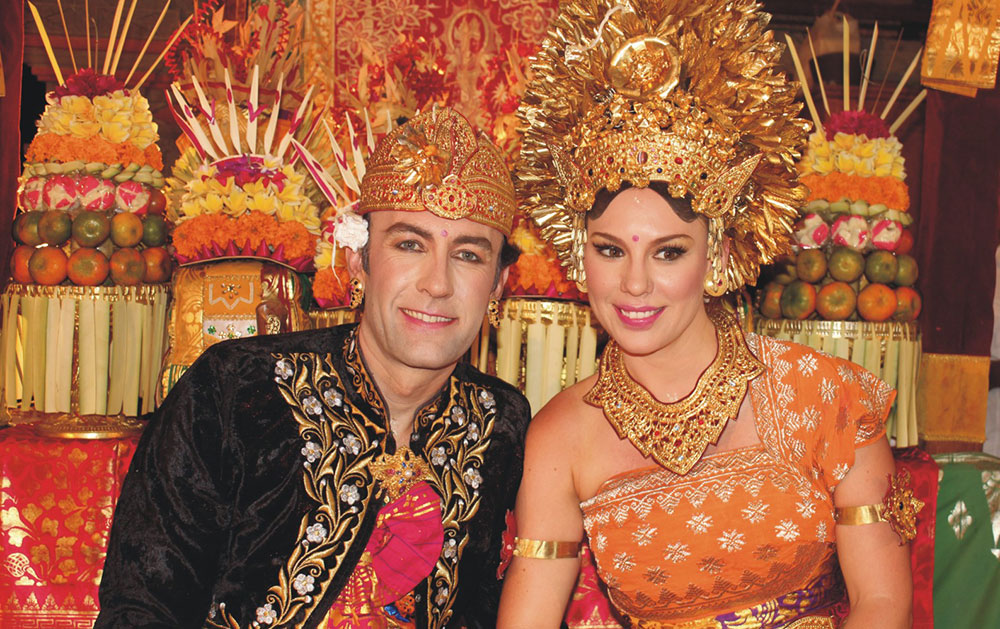 Puri Budaya wedding blessing arranged by Bali Budaya.